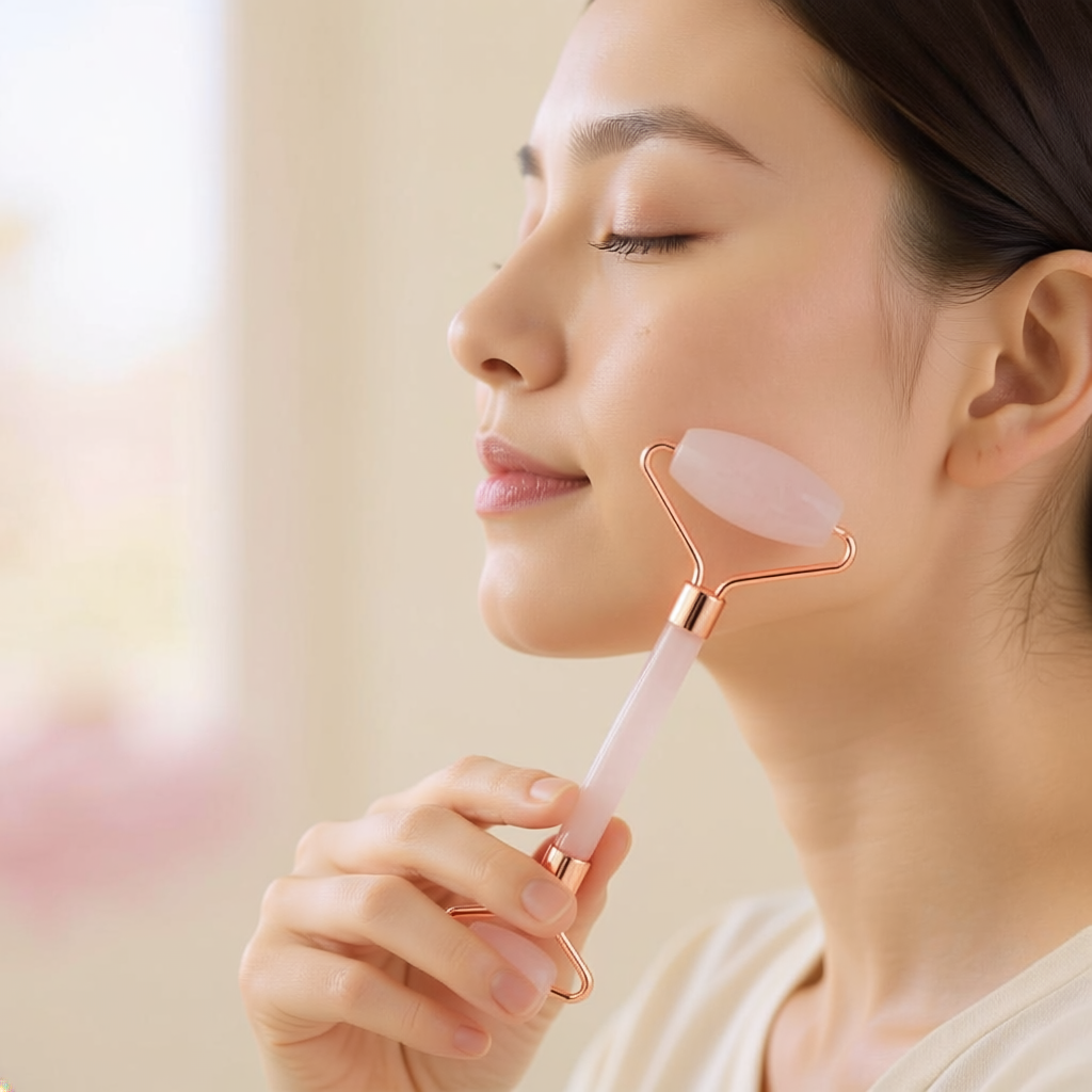 Rose Quartz Face Roller