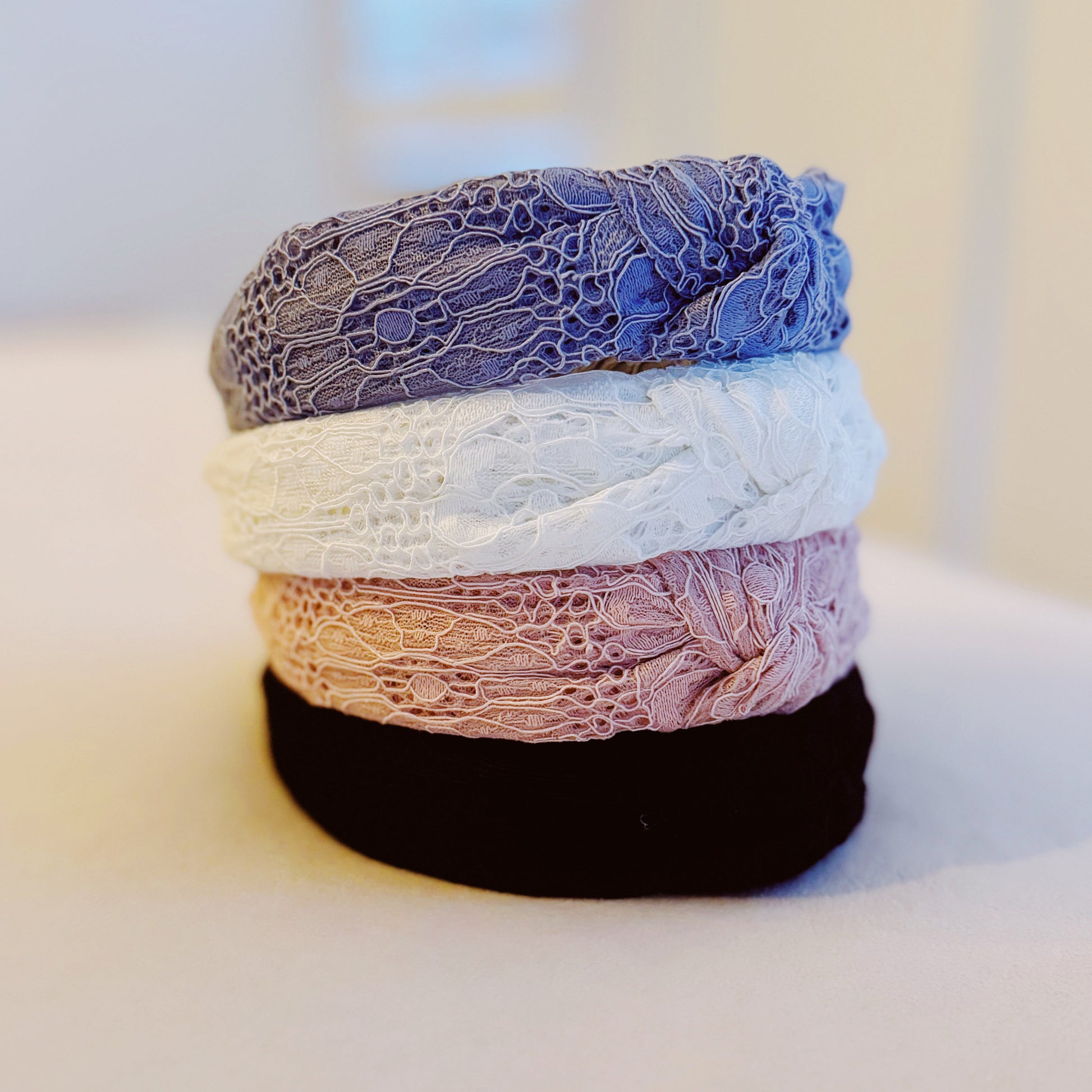 Pastel Lace Headband-1